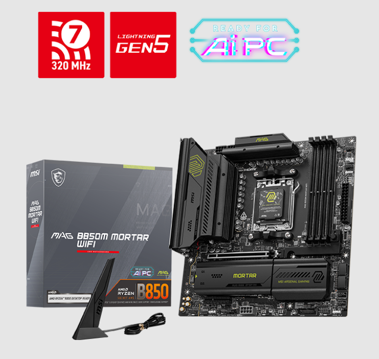 Mainboard MSI MAG B850M MORTAR WIFI