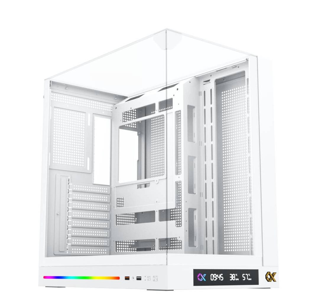 Case Xigmatek Ocean ll DGT Arctic (E-ATX/ Màu Trắng) – No Fan