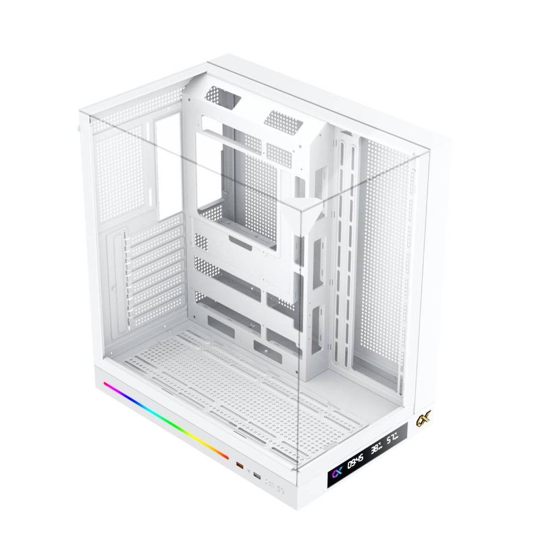 Case Xigmatek Ocean ll DGT Arctic (E-ATX/ Màu Trắng) - No Fan