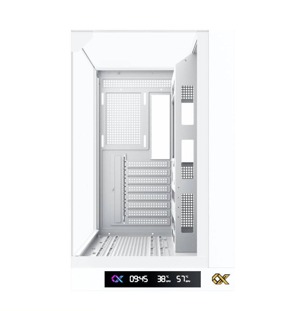 Case Xigmatek Ocean ll DGT Arctic (E-ATX/ Màu Trắng) - No Fan