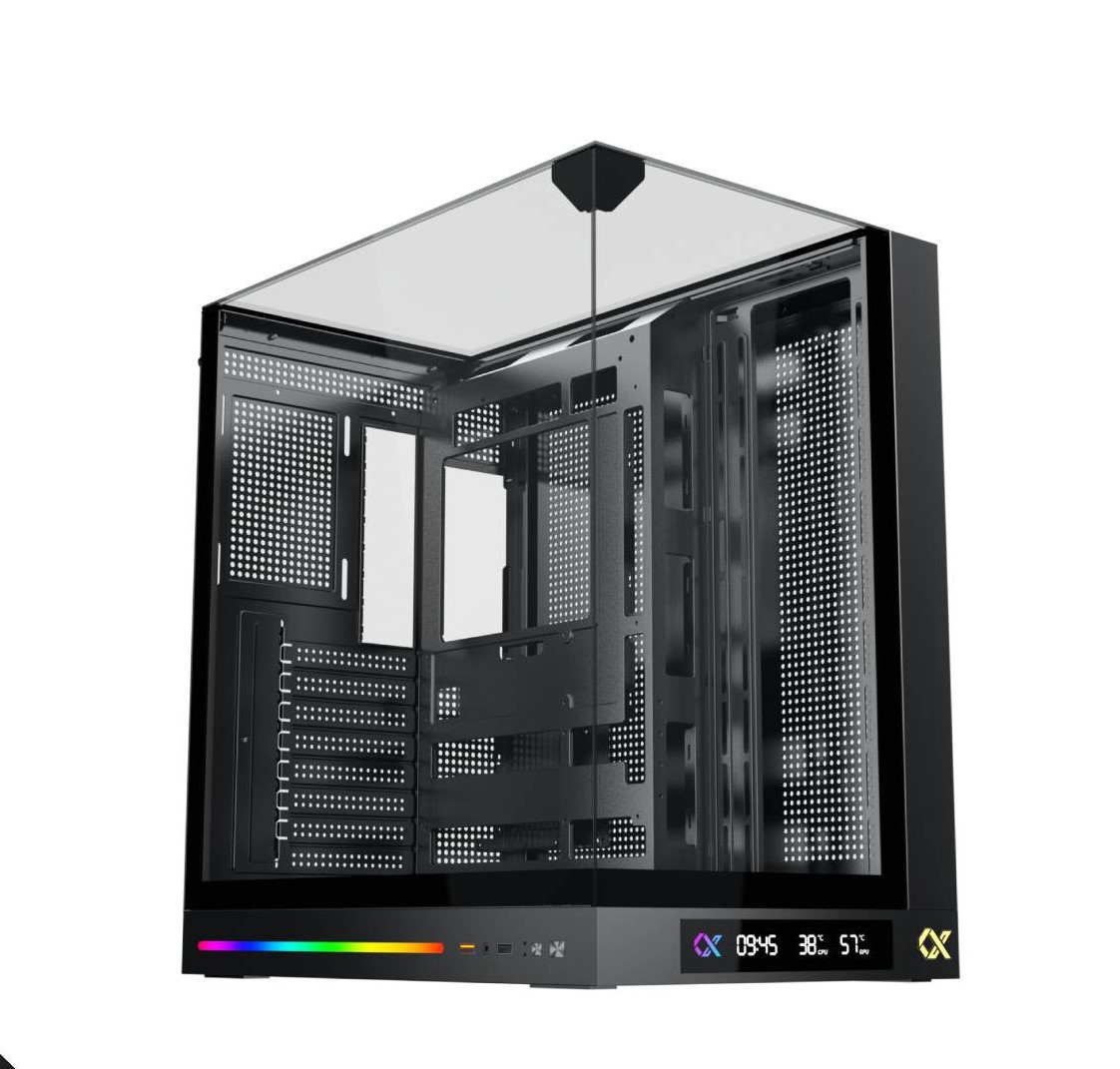 Case Xigmatek Ocean ll DGT (E-ATX/ Màu Đen) – No Fan