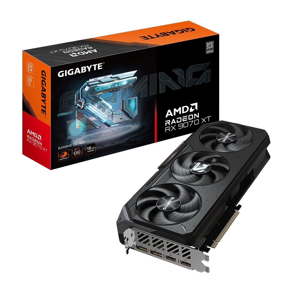 VGA GIGABYTE RX 9070 XT 16GB Gaming OC (GV-R9070XTGAMING OC-16GD)