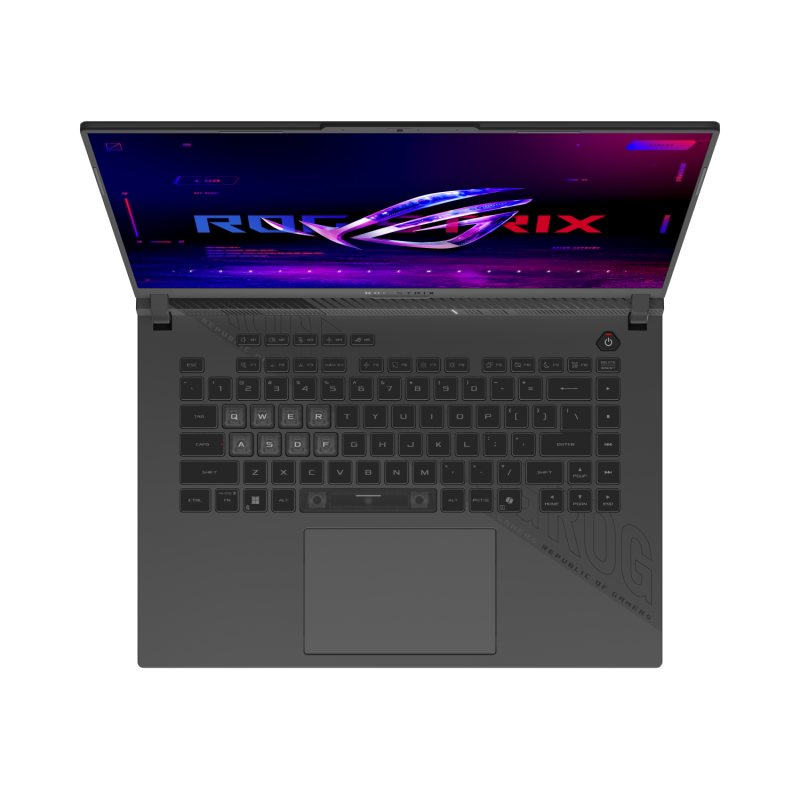 Laptop ASUS ROG Strix G16 G614PP-TS112W (AMD Ryzen 9 8940HX | RTX 5070 | 16 inch WQXGA 300Hz | 16GB | 512GB | Win 11 | Xám)