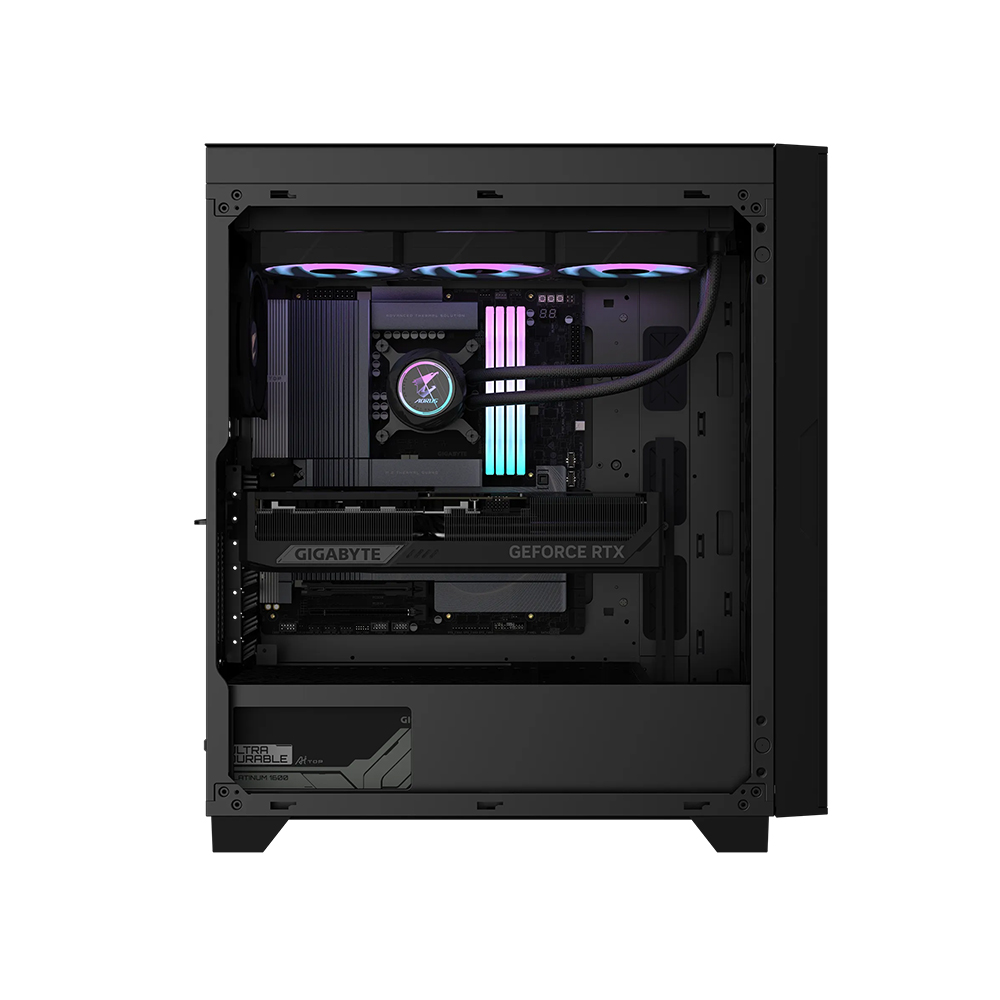 (PC) GIGABYTE AI TOP 100 Z890 Ultra 9 285K/128GD5/320GBSSD1-AI/2TBSSD2/WF7/BT/32G_RTX 5090/ĐEN
