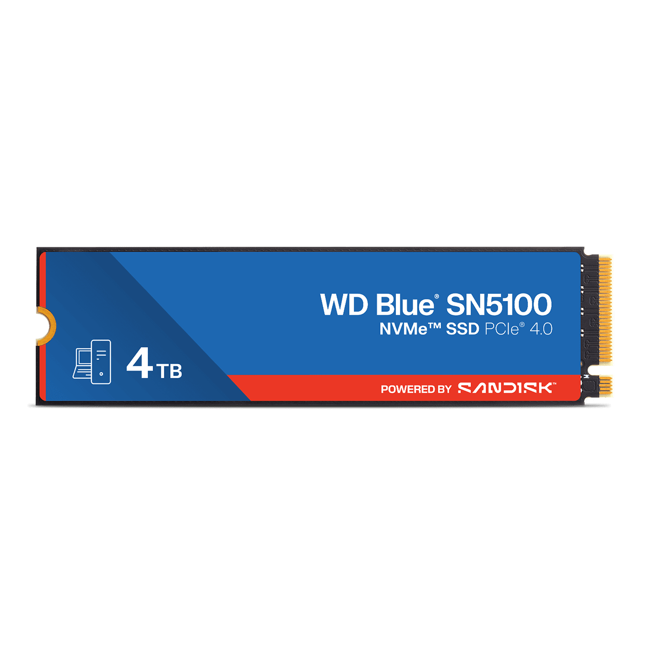 SSD WD Blue SN5100 4TB NVMe PCIe Gen4 x4 WDS400T5B0E