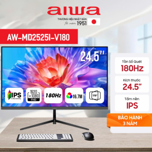 Màn hình AIWA AW-MD2525I-V180 ( Full HD / 24.5 inch/ IPS/ 180Hz / 1ms )